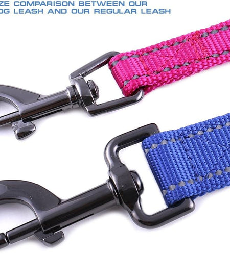 Reflective Nylon Dog Leash - We Donate a Leash to a Dog Rescue for Every Leash Sold